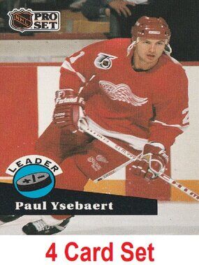 Paul Ysebaert Hockey Card Collection